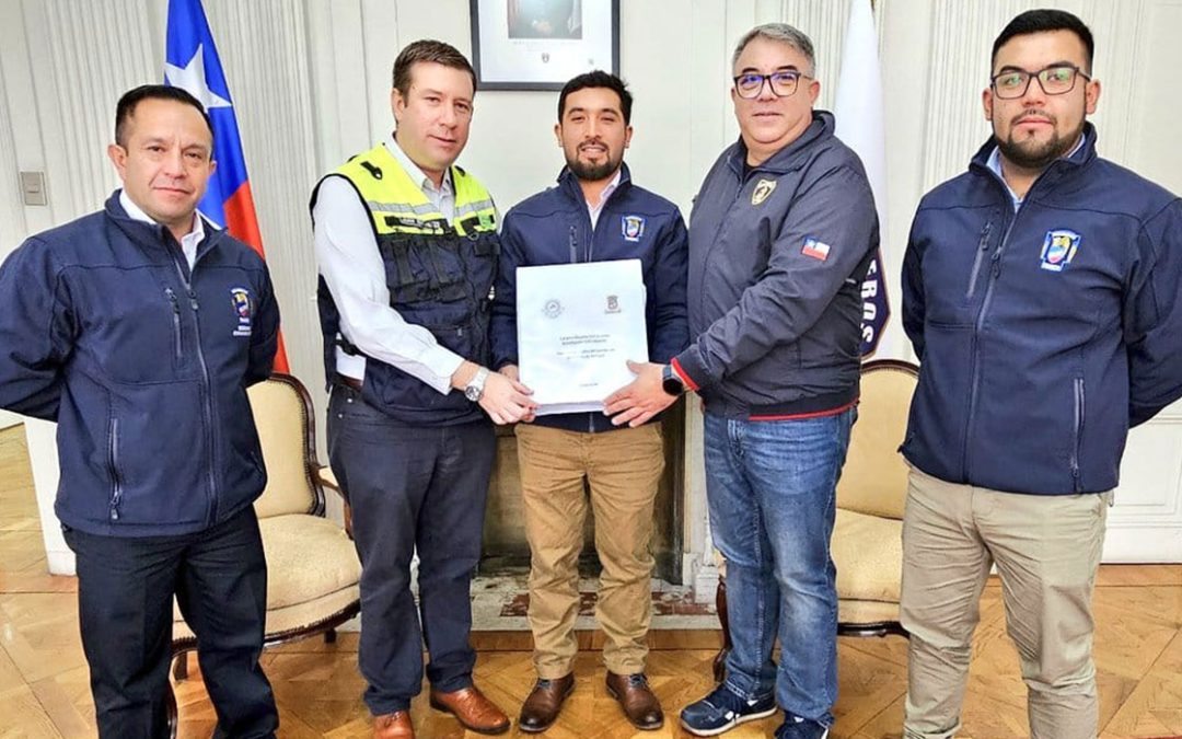 Grupo Hazmat de la 2ª Compañía de Temuco se encuentra cerca de finalizar su acreditación ante el Sistema Nacional de Operaciones