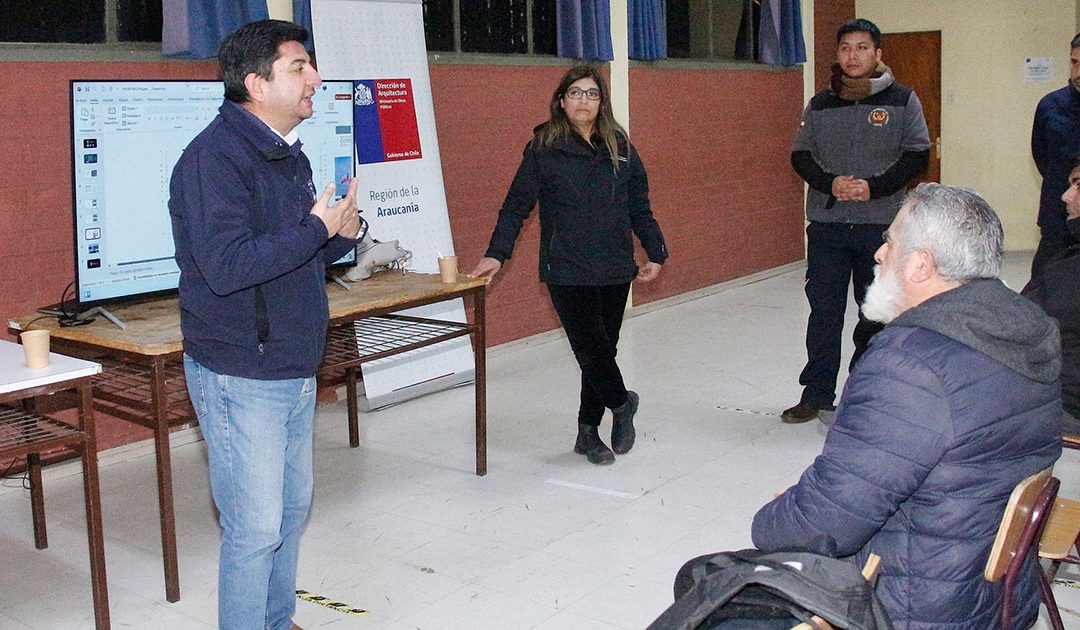 Presentan a la comunidad el nuevo cuartel de la 9ª Compañía en el Centro Cultural de Quepe