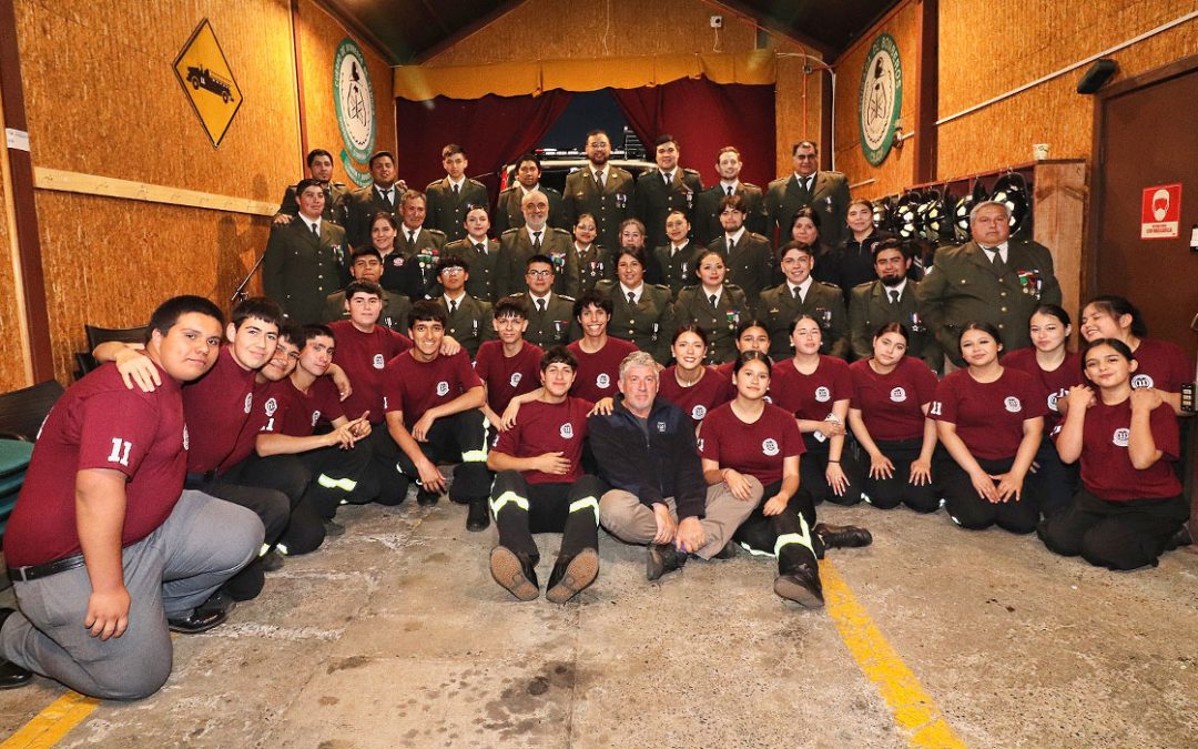 Undécima Compañía «Bomba Norte» de Bomberos de Temuco celebró 11 años de existencia