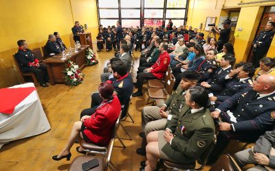 La Sexta Compañía de Bomberos, «Bomba Suiza», celebró su 105º aniversario